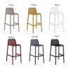 Sillón TOWER, madera, tejido patchwork color (Pack de 4 unidades)