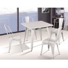 Silla TOL, acero, blanca (Pack de 4 unidades)