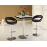 Sillón de oficina DUKE (H), alto, gas, basculante, similpiel negra