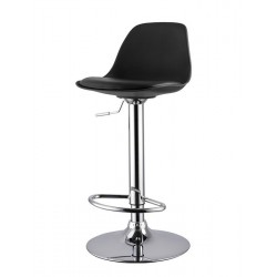Sillón JAZMIN, apilable, polipropileno marrón chocolate (Pack de 4 unidades)