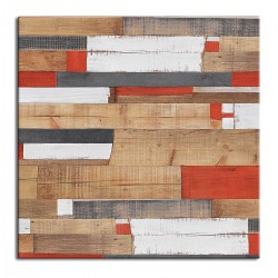 Tablero de mesa Werzalit-SM, KBANA RED-271, 110x70 cms (Pack de 2 unidades)