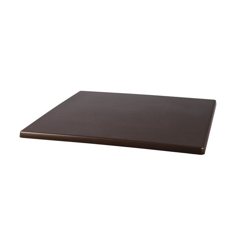 Tablero de mesa Werzalit-Sm, WENGUÉ 103, 60 x 60 cms* (Pack de 2 unidades)