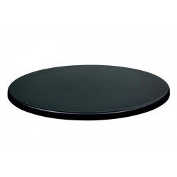 Mesa TROPICAL, polipropileno marrón chocolate, 140 x 80 cms