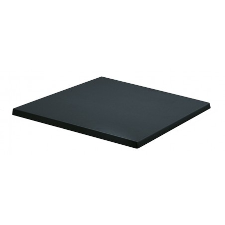 Tablero de mesa Werzalit SM, NEGRO 55, 80 x 80 cms* (Pack de 2 unidades)