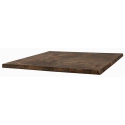 Tablero de mesa Werzalit SM, MARRÓN OXIDO 223, 60 x 60 cms* (Pack de 2 unidades)