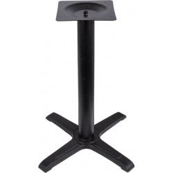 Base de mesa CARIBE, negra, base de 56 x 56 cms, altura 72 cms (Pack de 2 unidades)