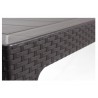 Sillón HONORIO, metal, tapizado velvet 19 gris (Pack de 2 unidades)