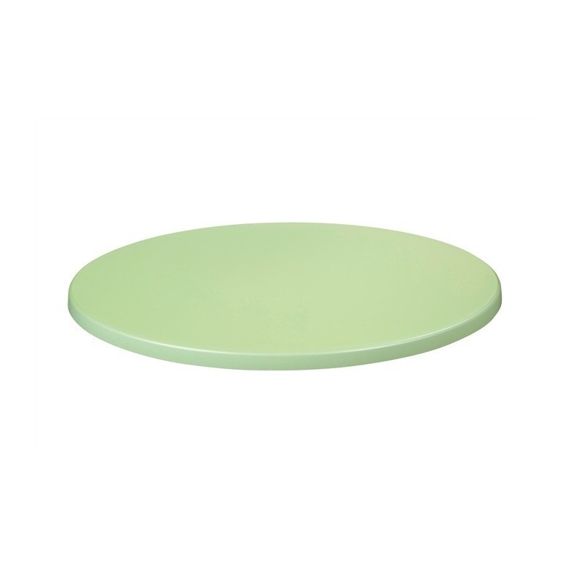 Tablero de mesa Topalit, VERDE 405, 70 cms de diámetro*.