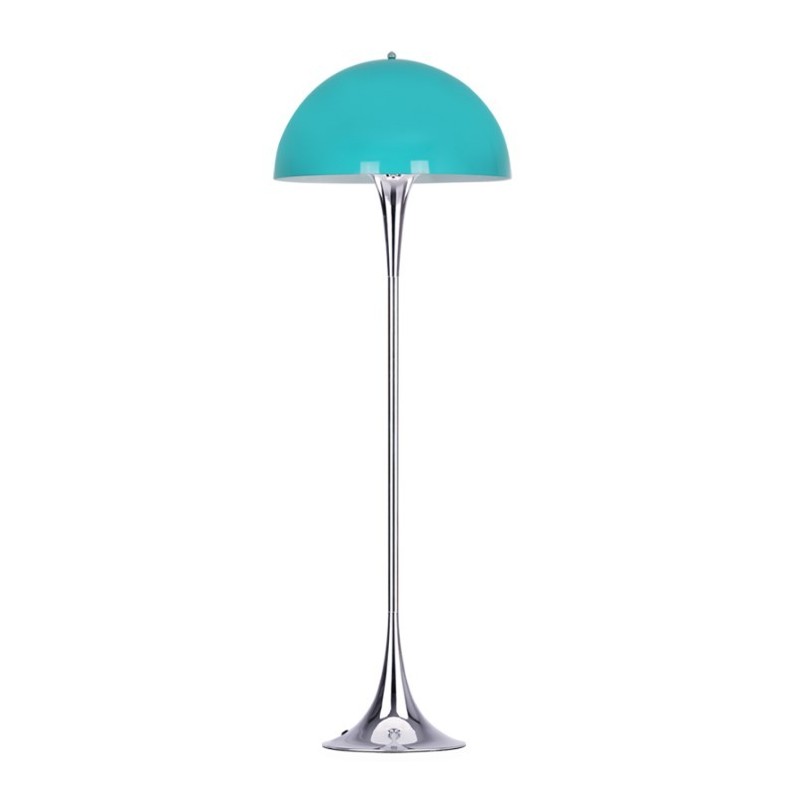Silla LORENA, madera, tapizada velvet azul (Pack de 4 unidades)