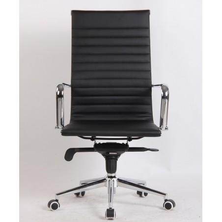 Silla GILDA, metal, dorado, tejido velvet azul (Pack de 6 unidades)