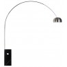 Mesa BCN, baja, acero inoxidable, cristal, 102x102 cms