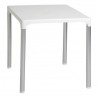 Mesa NURY, madera, tapa lacada blanca, 120 x 80 cms