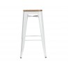 Silla TOL, acero, blanca (Pack de 4 unidades)