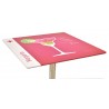 Silla TOL, acero, blanca (Pack de 4 unidades)