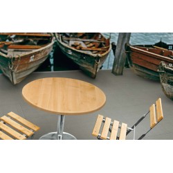 Taburete AUSTIN ( M ), cromado, abs negro mate (Pack de 2 unidades)