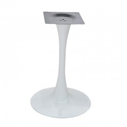 Base de mesa TULIP (TO), blanca, base de 50 cms de diámetro, altura 70 cms (Pack de 2 unidades)