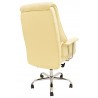 Sillón de oficina FIRENZE, alto, regulación de altura, mecanismo multifunción, similpiel beige