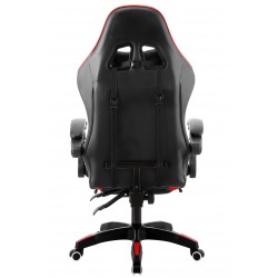 Sillón de oficina VARSOVIA, alto, gas, basculante, similpiel crema