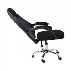 Sillón de oficina VARSOVIA, giratorio, gas, basculante, similpiel crema
