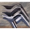 Sillón TORREMOLINOS, apilable, patas metálicas, polipropileno capuccino (Pack de 4 unidades)