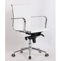 Sillón BLOOM, metal, cojín, ratán beige (Pack de 2 unidades)