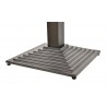 Base de mesa ELBA, negra, base de 44x44 cms, altura 72 cms (Pack de 2 unidades)