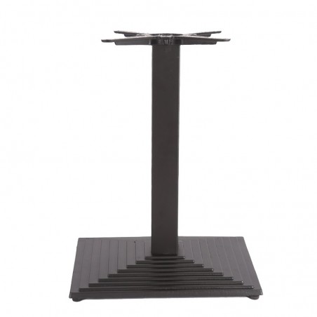 Base de mesa TIBER, negra, base de 55 x 44 cms, altura 72 cms (Pack de 2 unidades)