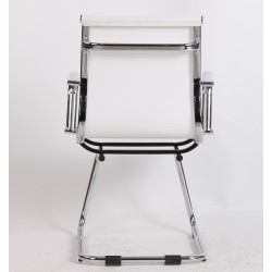Mesa de estudio ZEUS, blanca, cajones blancos, 100 x 50 cms