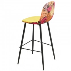 Sillón ZOE, acero, negro* (Pack de 4 unidades)