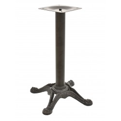 Base de mesa RÓDANO, fundición, negra, base de 58 x 58 cms, altura 75 cms (Pack de 2...