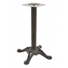 Base de mesa RÓDANO, fundición, negra, base de 58 x 58 cms, altura 75 cms (Pack de 2 unidades)