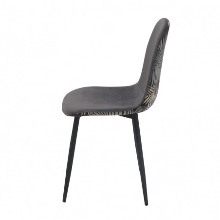 Sillón EG, fibra de vidrio, basculante, tapizado cachemir rojo