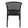 Sillón EG, fibra de vidrio, basculante, tapizado cachemir rojo