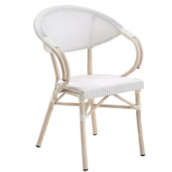 Mesa SIGRID, acero inoxidable, DM, tapa de cristal templado, 180 x 90 cms
