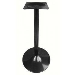 Base de mesa CRISS, alta, negra, base de 45 cms de diámetro, altura 110 cms (Pack de 2...