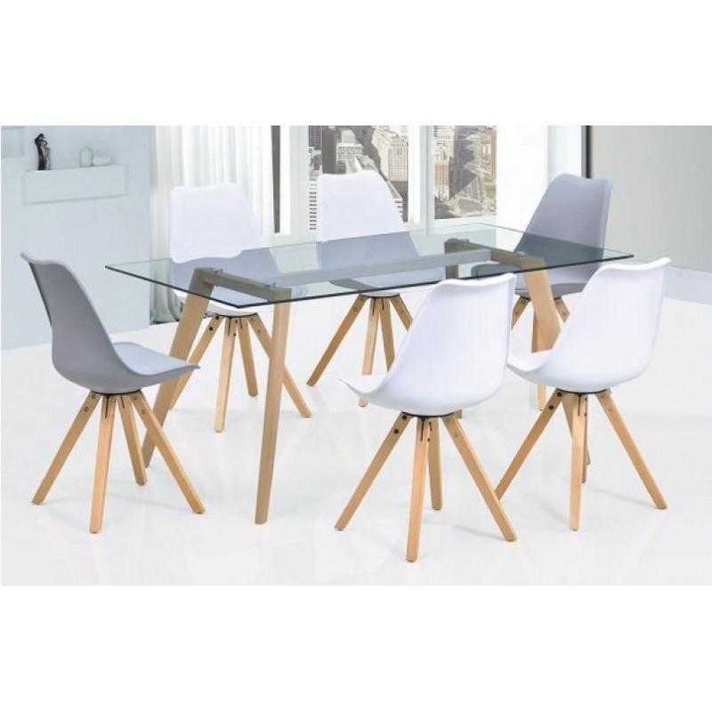 Mesa PANAMÁ ( M ), regulable en altura, abs blanco (Pack de 2 unidades)
