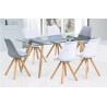 Mesa PANAMÁ ( M ), regulable en altura, abs blanco (Pack de 2 unidades)
