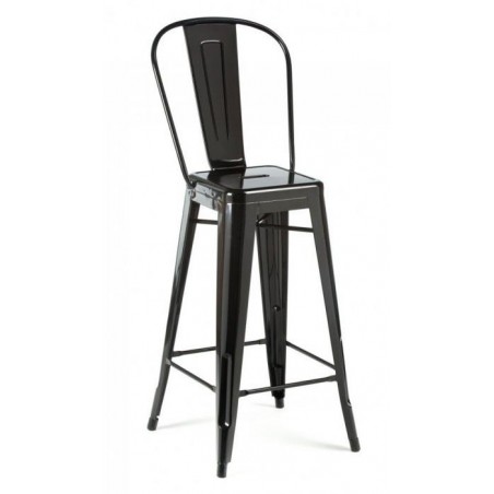 Base de mesa RÓDANO, alta, negra, base de 58 x 58 cms, altura 110 cms (Pack de 2 unidades)