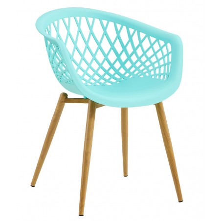 Sillón de oficina PAOLO, alto, gas, basculante, similpiel beige
