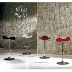 Mesa BCN, baja, acero inoxidable, cristal, 102x102 cms