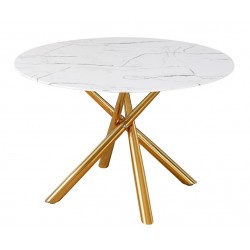 Mesa SEBAS, baja, cristal curvado, dos cajones, 50 x 43 cms