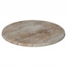 Base de mesa VERSALLES NEW, alta, dorada y negra, 43 cms de diámetro, altura 110 cms (Pack de 2 unidades)