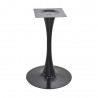 Base de mesa TULIP ( TO ), negra, base de 50 cms de diámetro, altura 70 cms (Pack de 2 unidades)