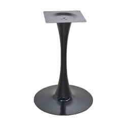 Base de mesa TULIP ( TO ), negra, base de 50 cms de diámetro, altura 70 cms (Pack de 2...