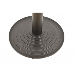 Base de mesa EBRO, negra, 43 cms de diámetro, altura 72 cms (Pack de 2 unidades)
