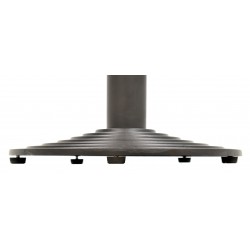 Base de mesa EBRO, negra, 43 cms de diámetro, altura 72 cms (Pack de 2 unidades)