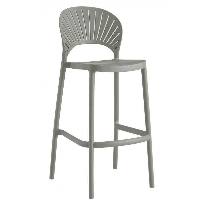 Sillón NORDIC (T), palo rosa, similpiel blanca