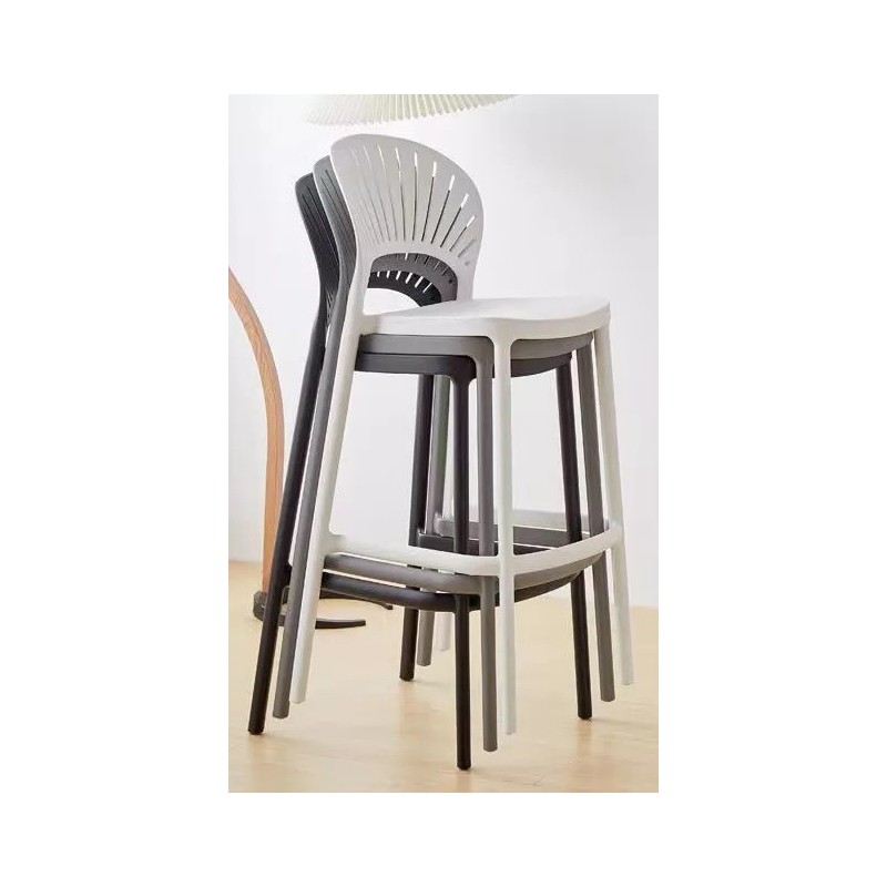 Sillón NORDIC (T), palo rosa, similpiel negra