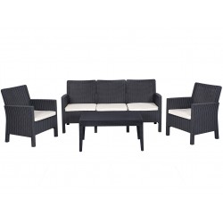 Sillón SW, tapizado en similpiel vintage