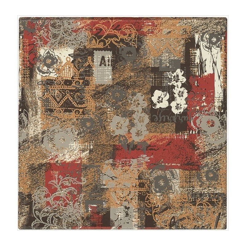 Tablero de mesa Werzalit Alemania, ROJO 328, 70 x 70 cms*